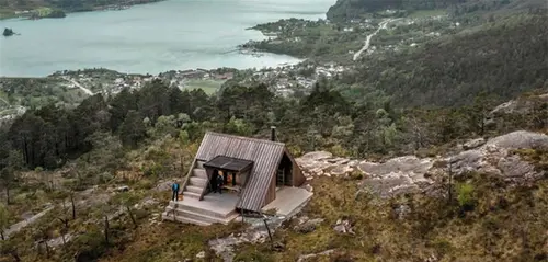 Bilde av Dagsturhytta Vetlavardhytto - Bjørnafjorden