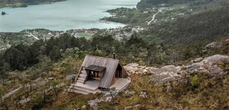 Bilde av Dagsturhytta Vetlavardhytto - Bjørnafjorden