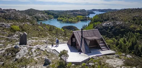 Bilde av Dagsturhytta Kurebu - Bømlo