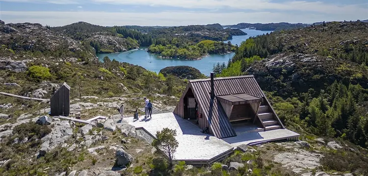 Bilde av Dagsturhytta Kurebu - Bømlo