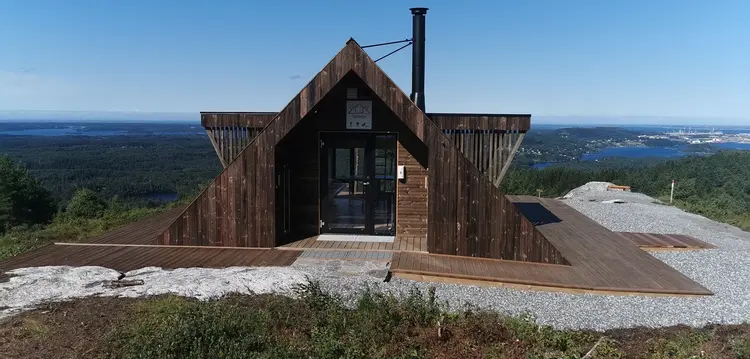 Bilde av Dagsturhytta Vardebu - Alver