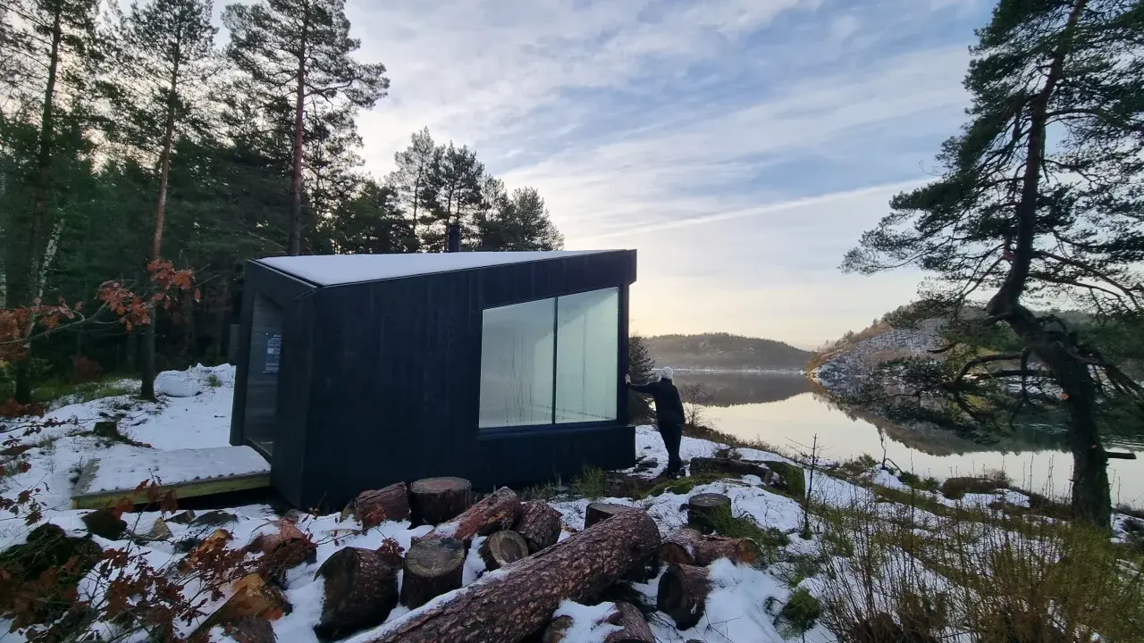 bilde av dagsturhytten