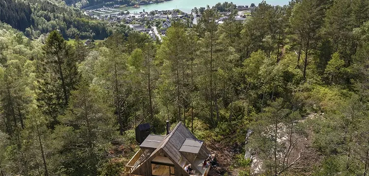 bilde av dagsturhytten