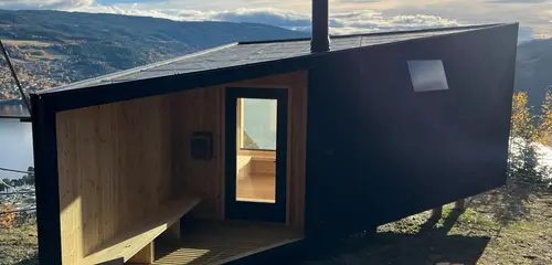 Bilde av dagsturhytten