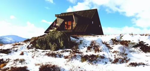 Bilde av Dagsturhytta Naustdalskamben - Stad Eid