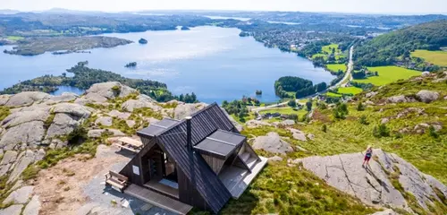 Bilde av Dagsturhytta Alvanuten - Tysvær