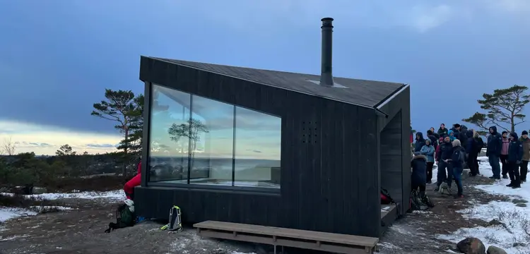 bilde av dagsturhytten