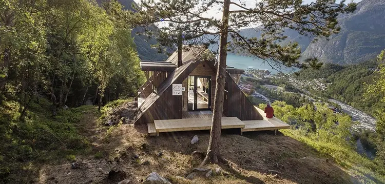 Bilde av Dagsturhytta Aokanbu - Eidfjord