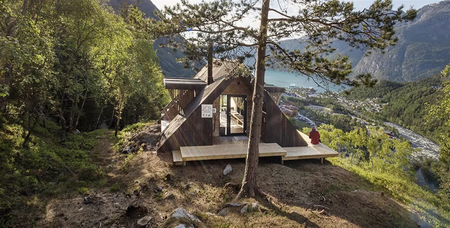 Bilde av Dagsturhytta Aokanbu - Eidfjord
