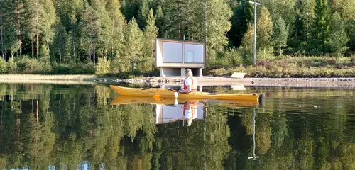 Bilde av dagsturhytten