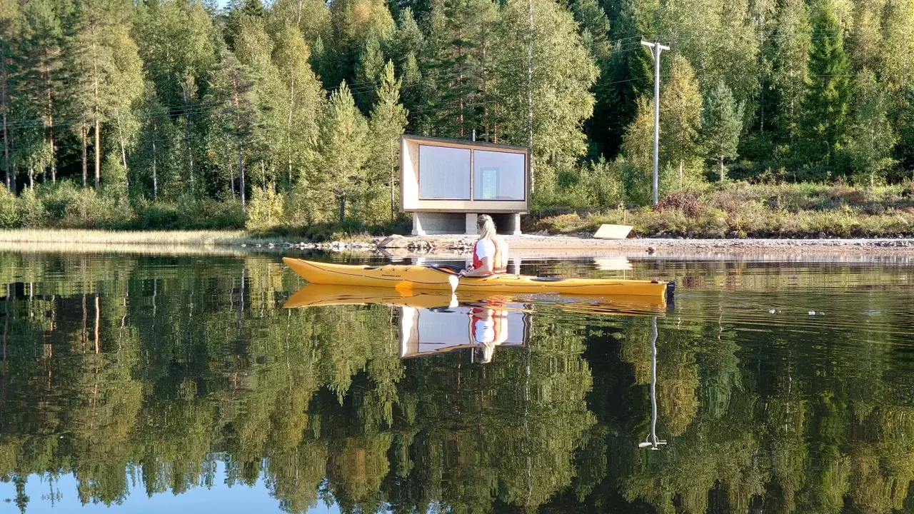 Bilde av dagsturhytten