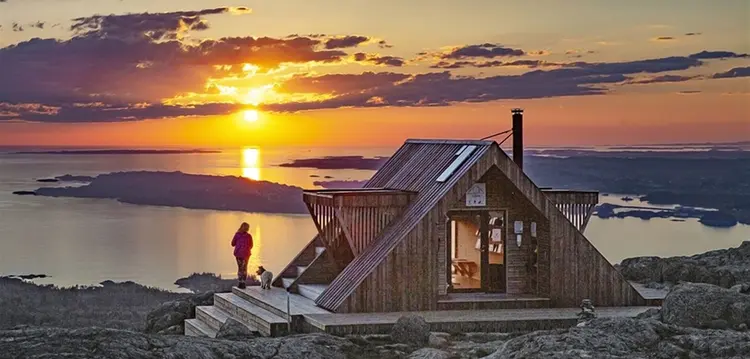 Bilde av Dagsturhytta Eldsbu - Alver