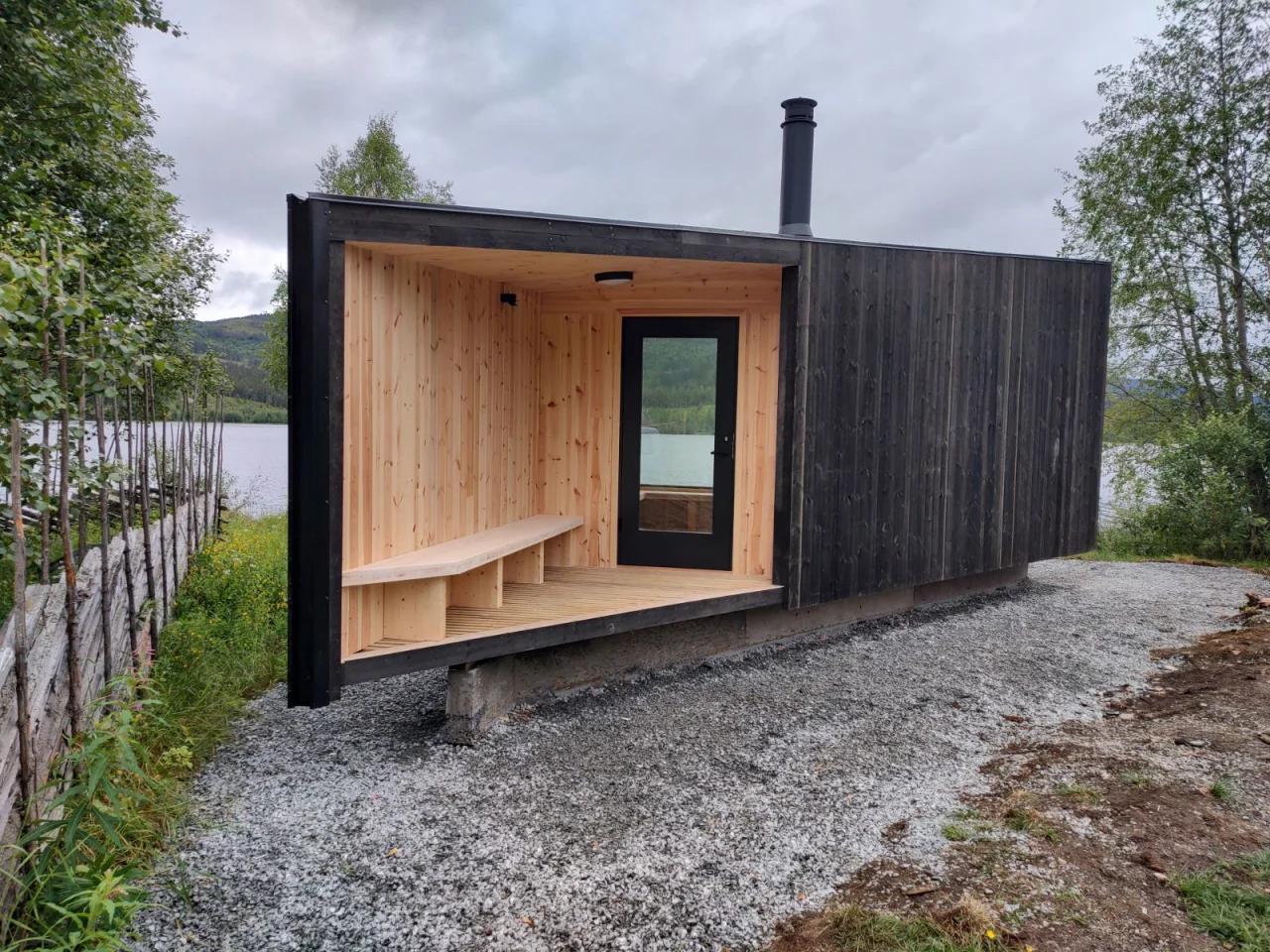 Bilde av dagsturhytten