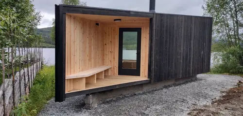 Bilde av dagsturhytten