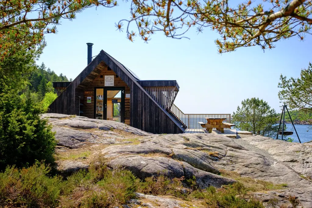 bilde av dagsturhytten
