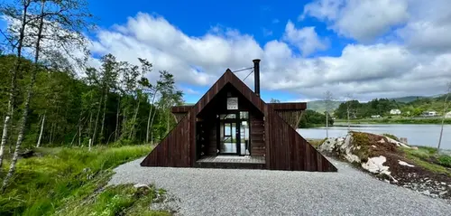 Bilde av dagsturhytten