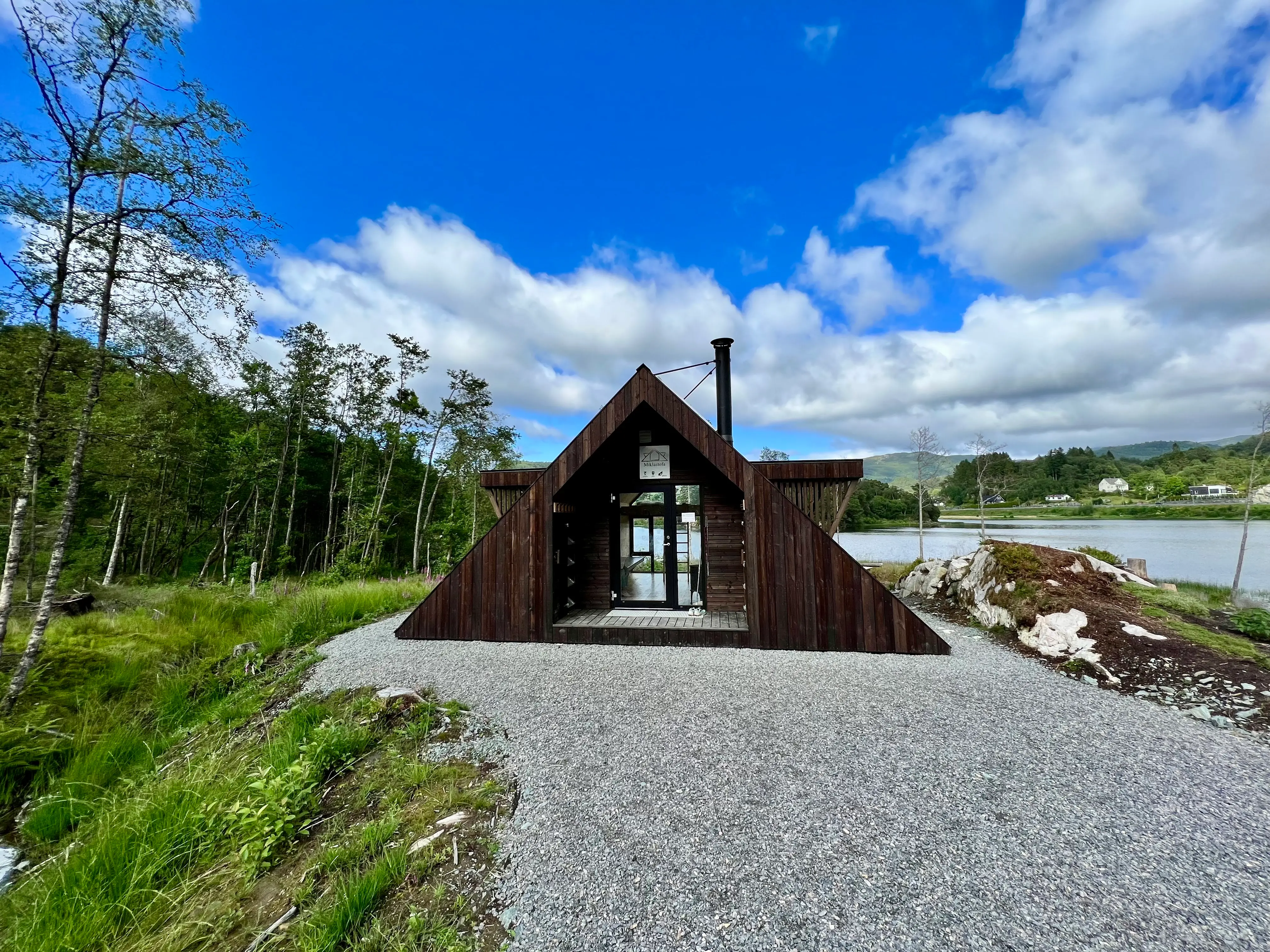 Bilde av dagsturhytten