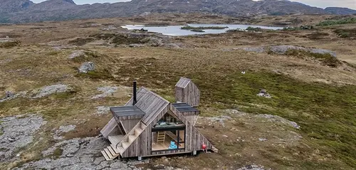 Bilde av Dagsturhytta Leiteshaugen - Etne