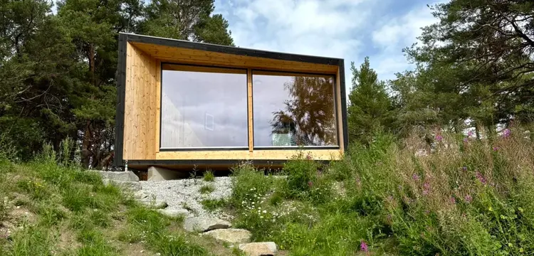 Bilde av dagsturhytten