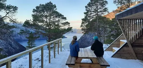 bilde av dagsturhytten