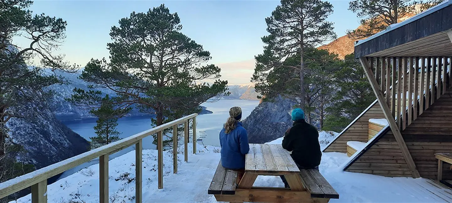 bilde av dagsturhytten