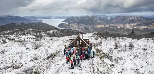 Bilde av Dagsturhytta Brakabu - Osterøy