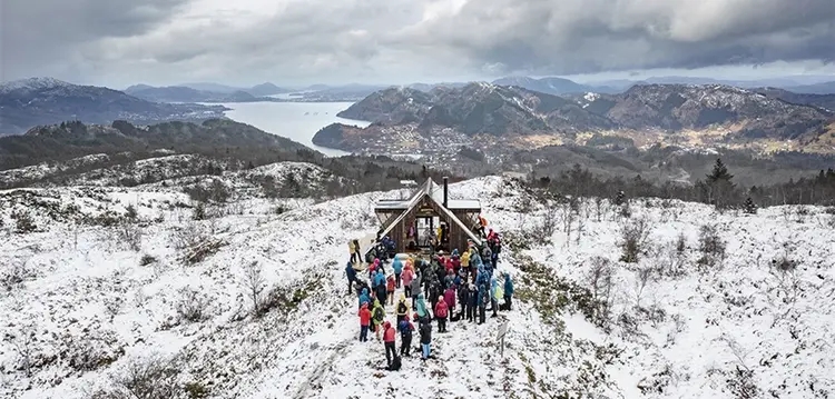 Bilde av Dagsturhytta Brakabu - Osterøy