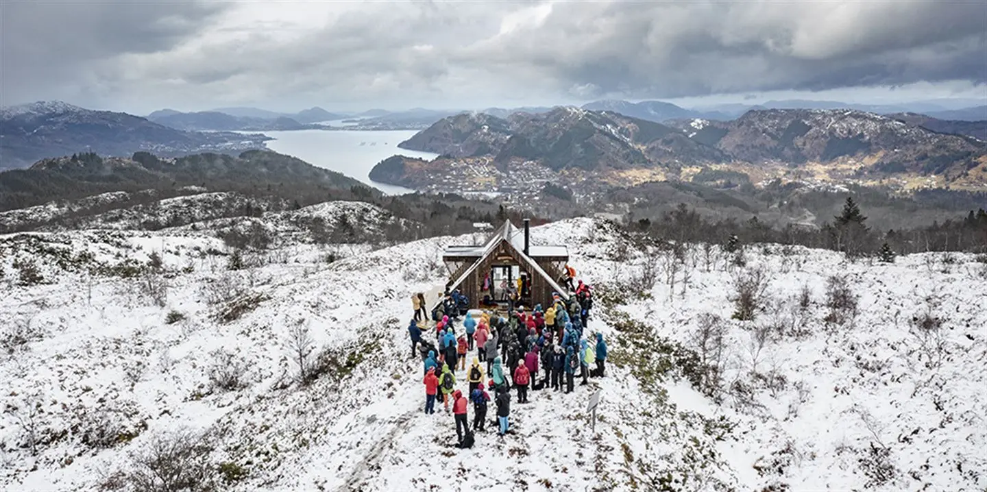 Bilde av Dagsturhytta Brakabu - Osterøy