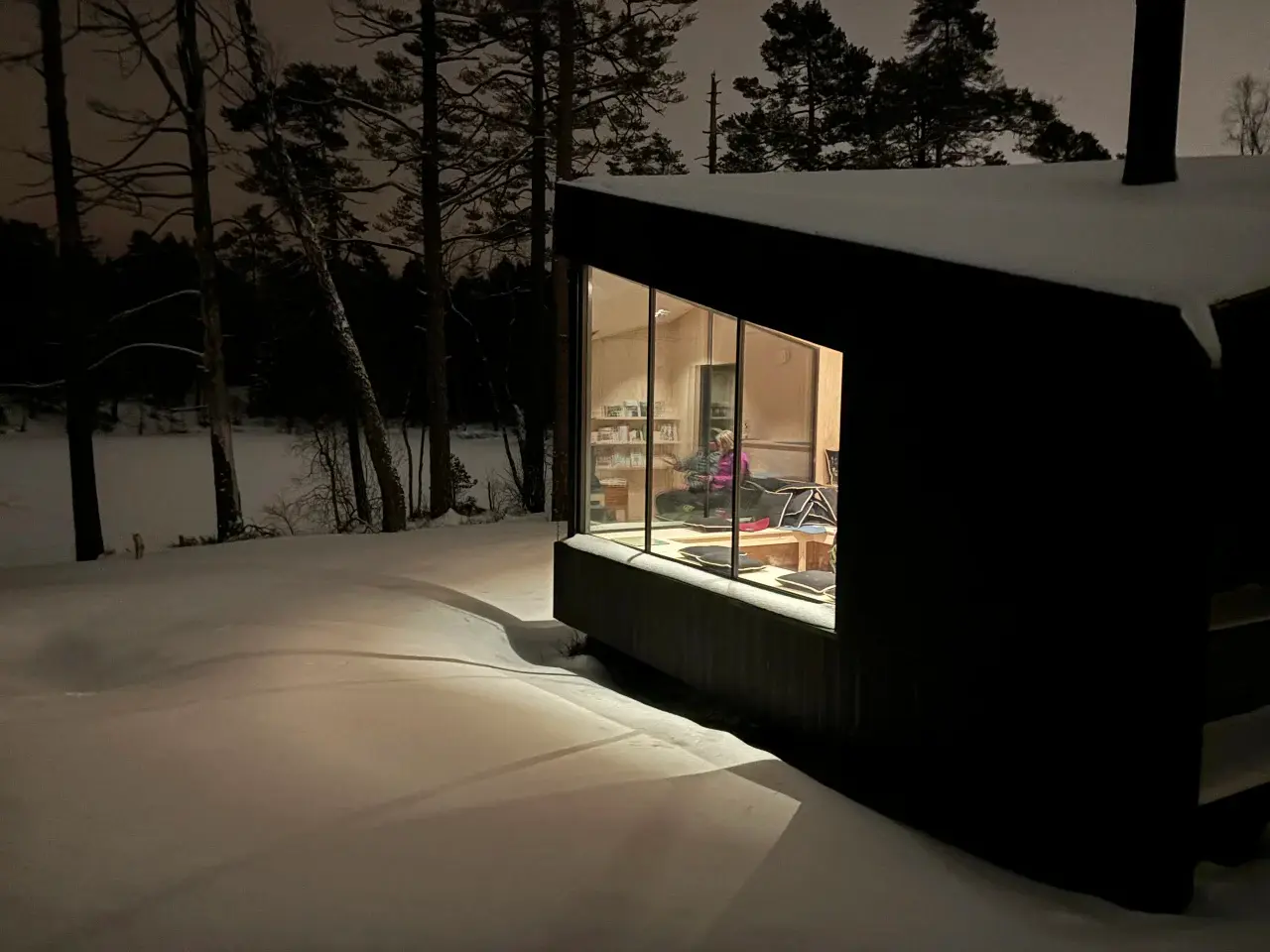 bilde av dagsturhytten