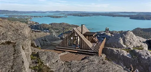 Bilde av Dagsturhytta Utsletteslottet - Stord