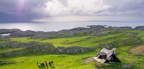 Bilde av Dagsturhytta Røde skjegg - Kvitsøy