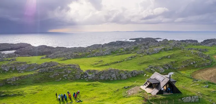 Bilde av Dagsturhytta Røde skjegg - Kvitsøy