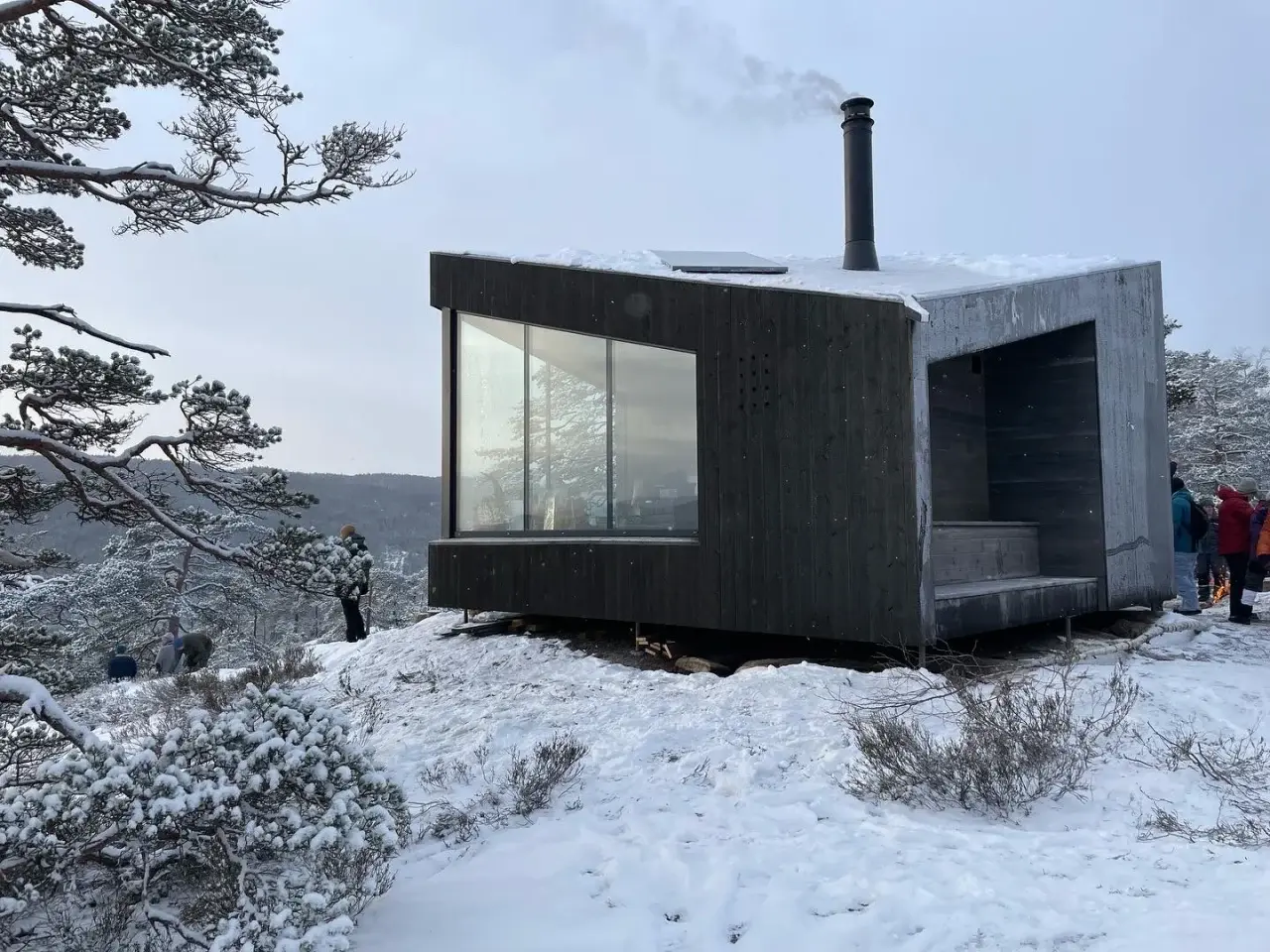bilde av dagsturhytten