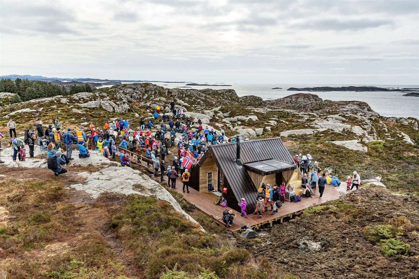 bilde av Dagsturhytten