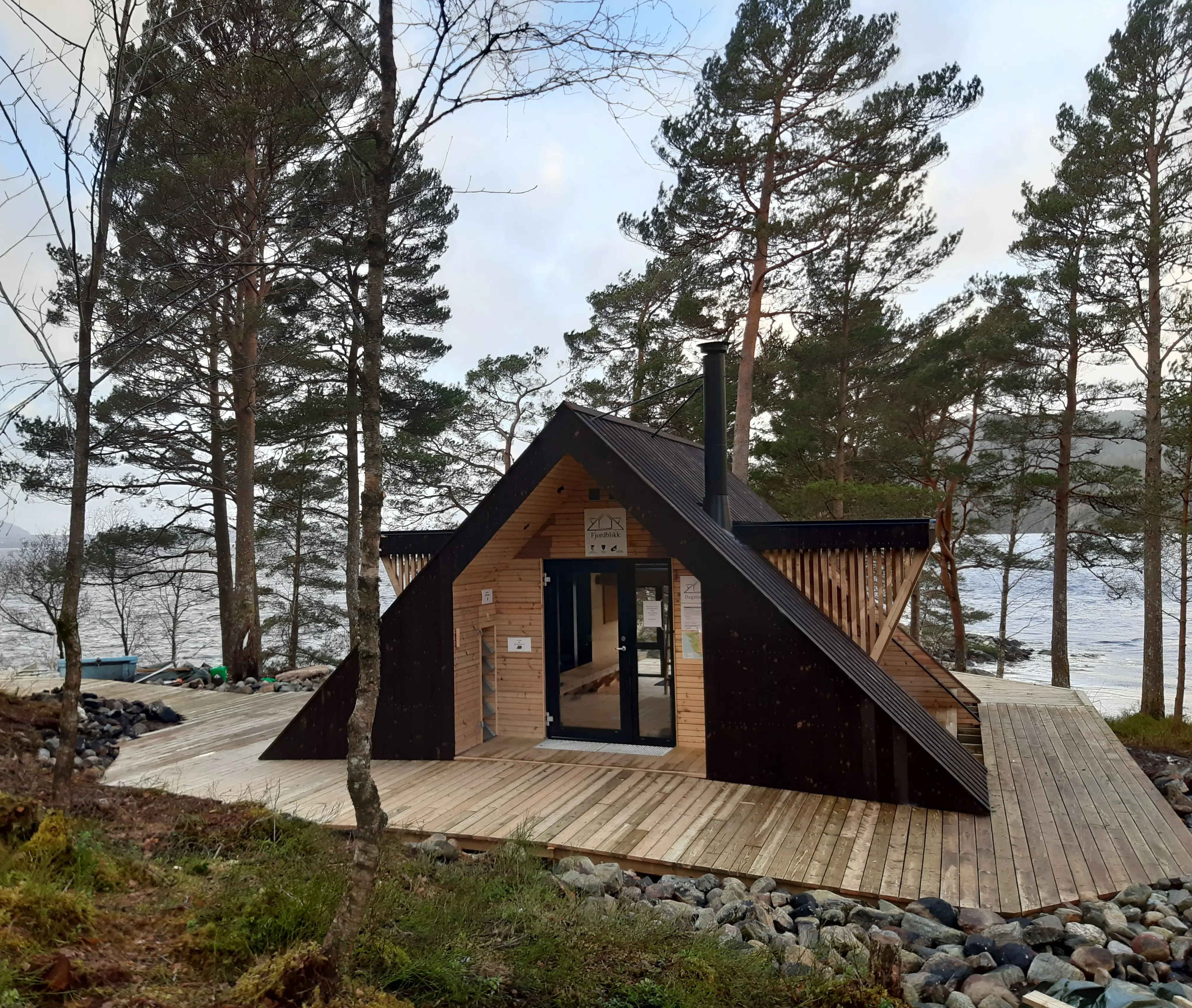 Bilde av Dagsturhytta Fjordblikk - Masfjorden
