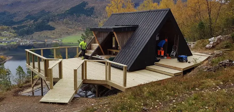 Bilde av Dagsturhytta Nakkebruna - Volda Hornindal