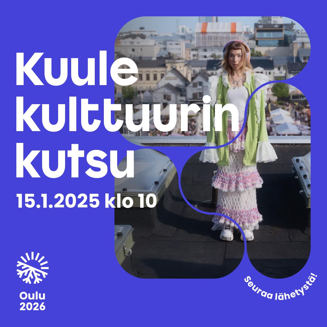 Oulu 2026 programme release today!
