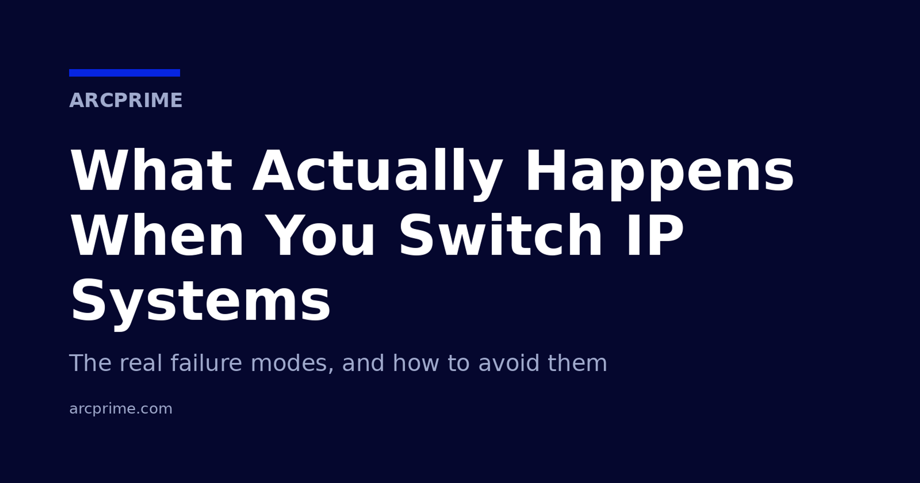 IP Management Software Migration Without the Risk