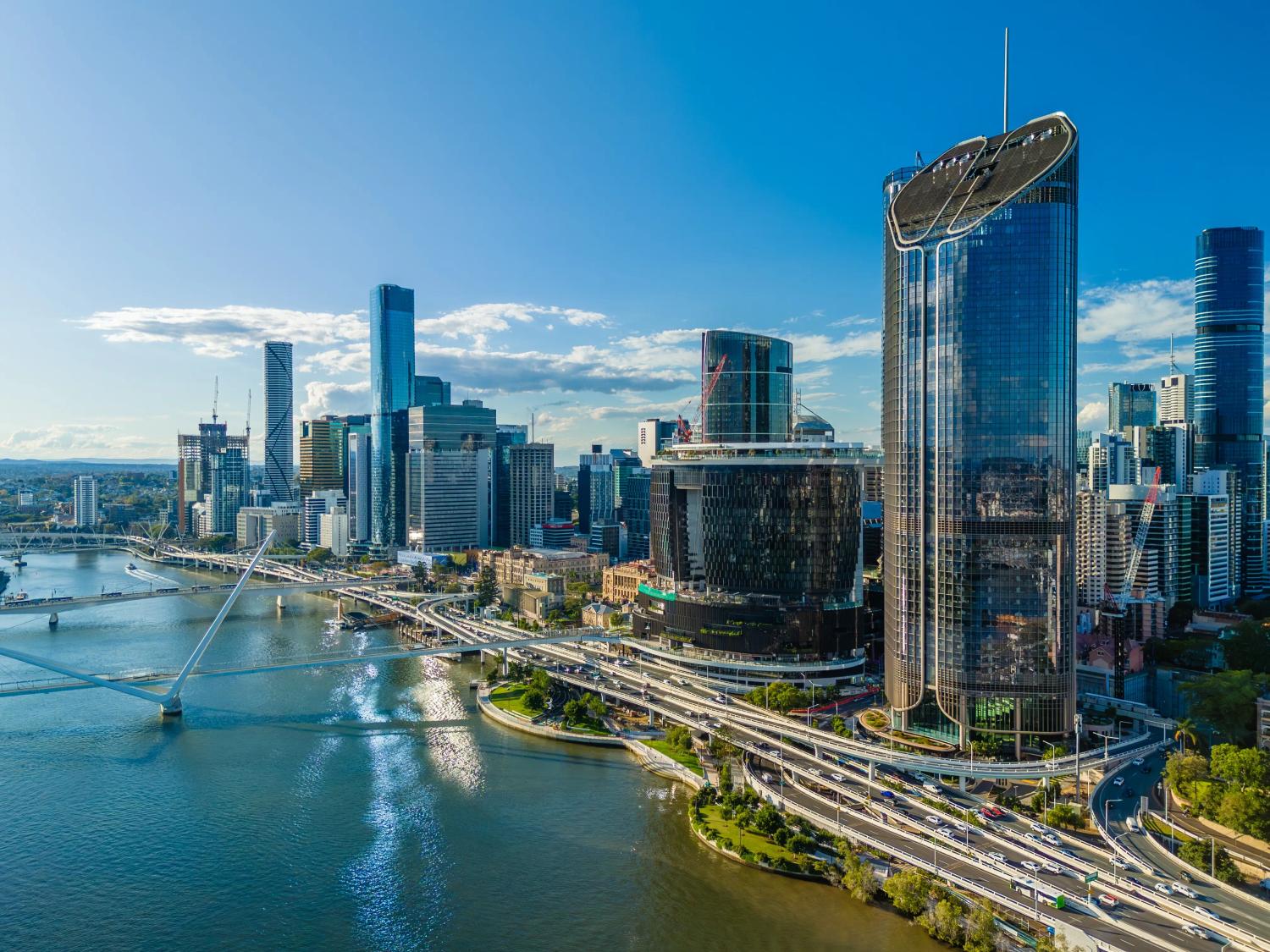 Header image of the city of Brisbane