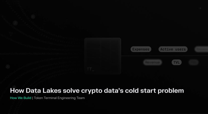 How Data Lakes solve crypto data’s cold start problem