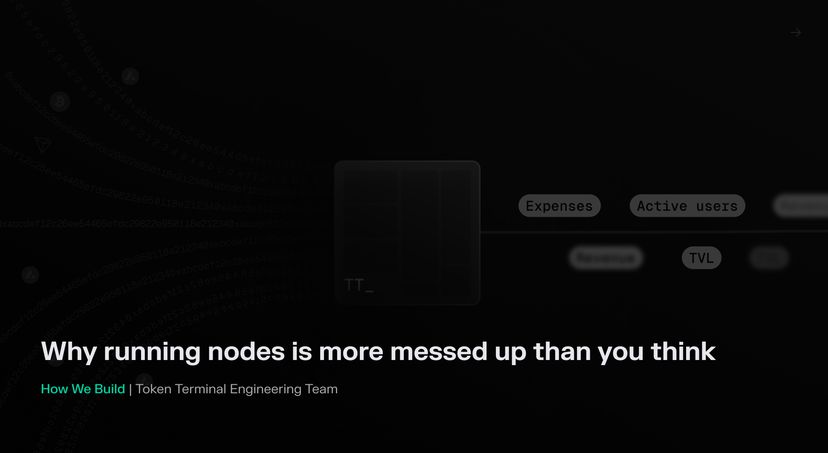 Why running nodes is more messed up than you think