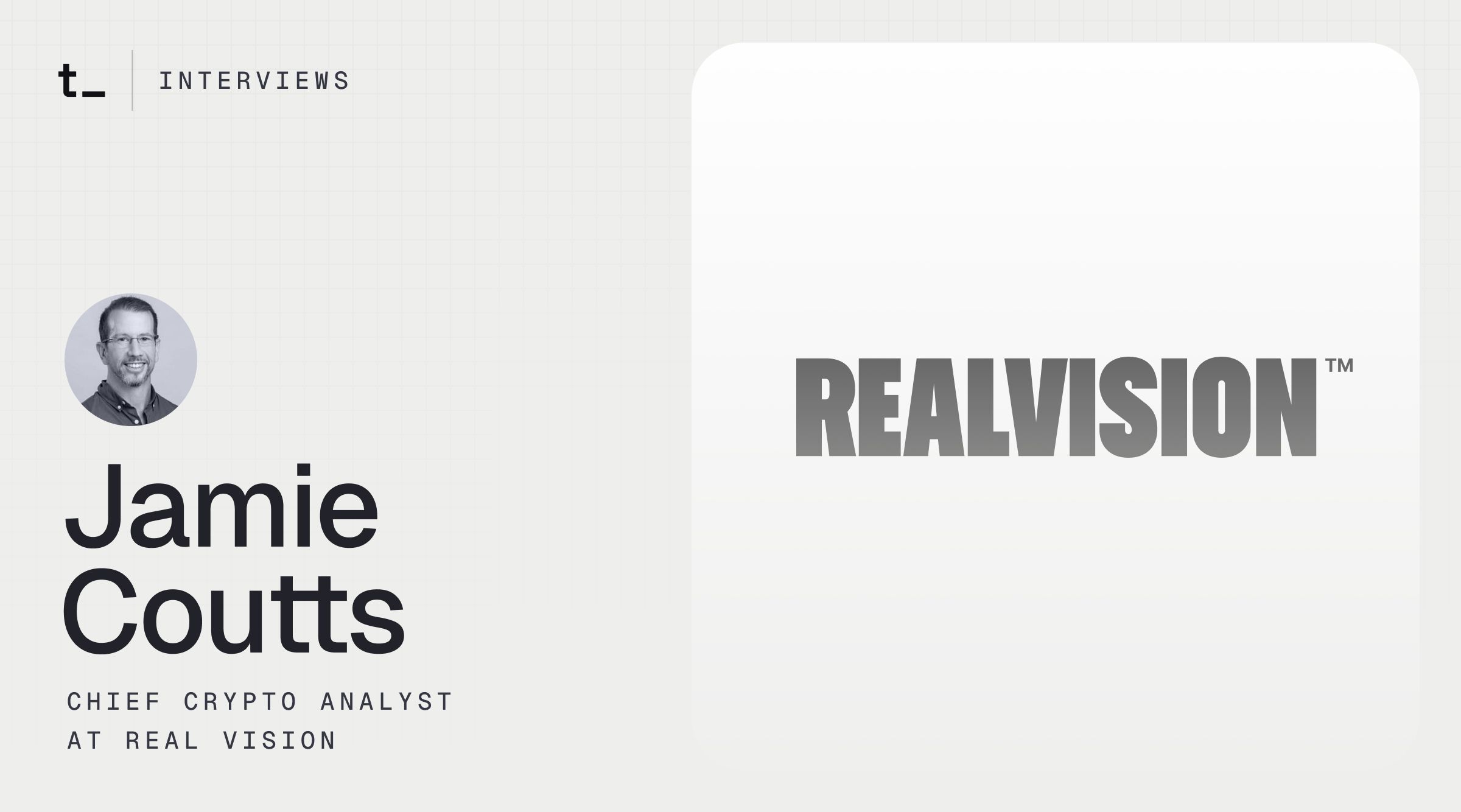 Bitcoin, Macro, and the Fundamentals of Digital Asset Investing With Jamie Coutts From Real Vision