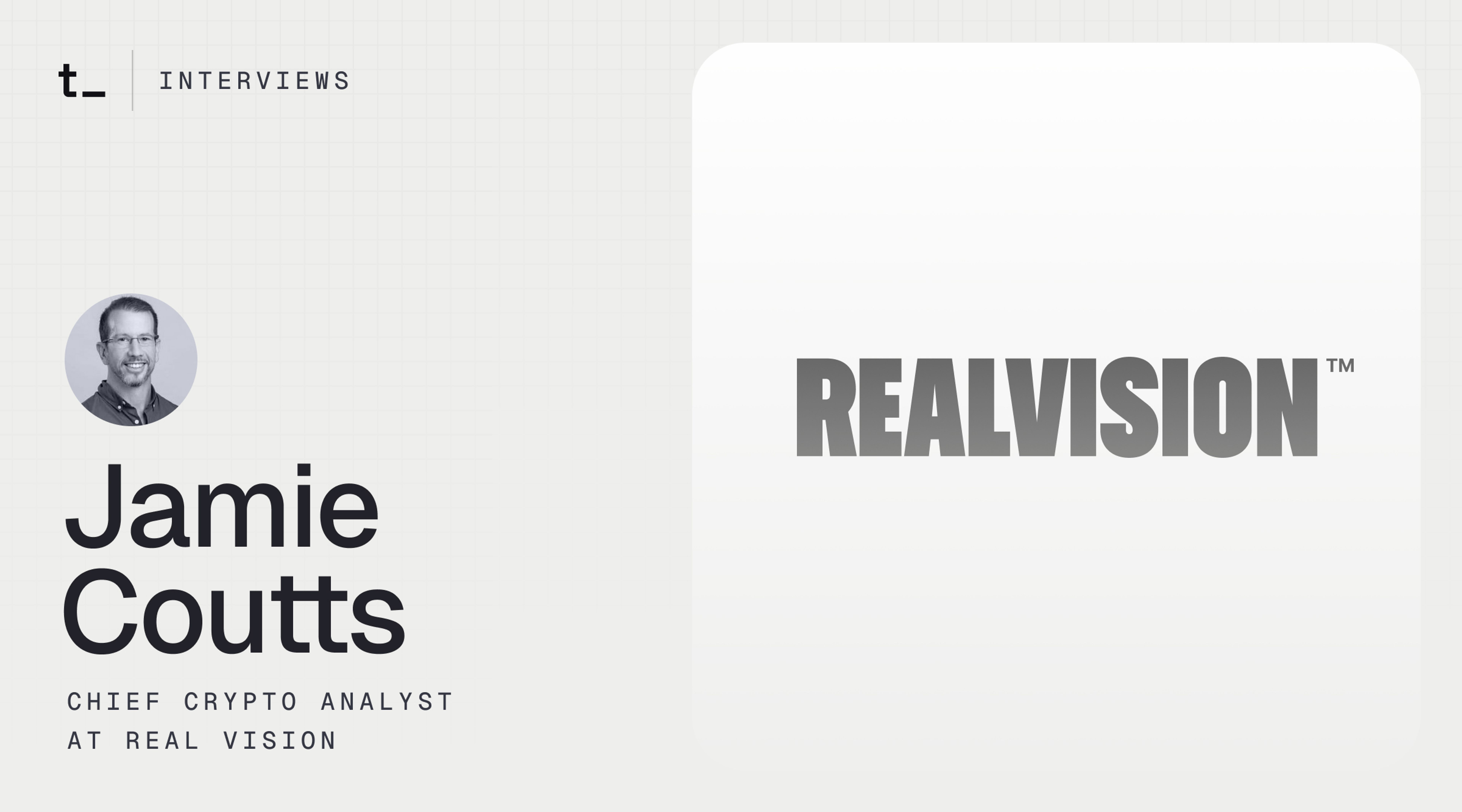 Bitcoin, Macro, and the Fundamentals of Digital Asset Investing With Jamie Coutts From Real Vision