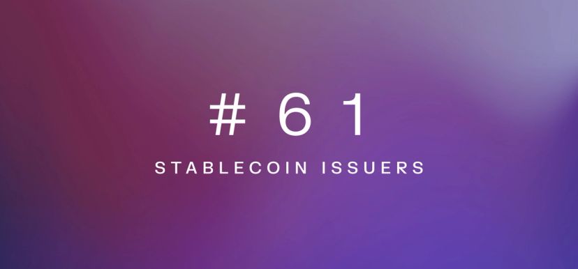 Stablecoin issuers – Weekly fundamentals #61
