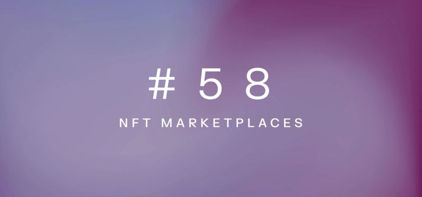 Weekly fundamentals #58 – NFT marketplaces