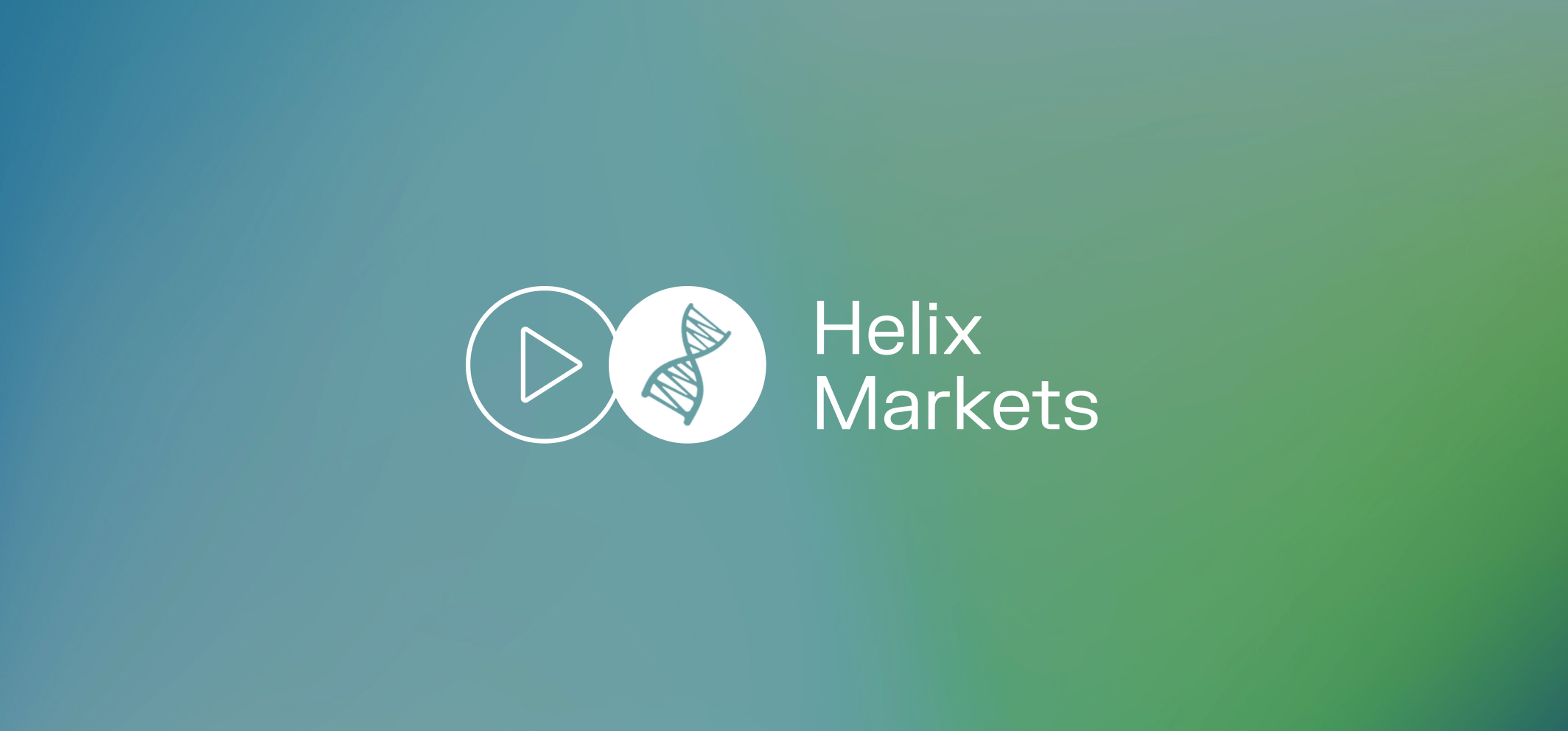 Helix Markets – How building on the Internet Computer enables a better end-user UX