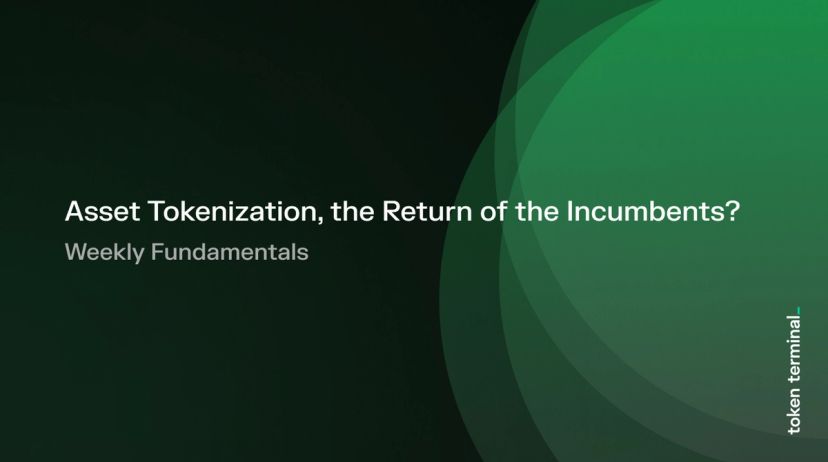 Asset Tokenization, the Return of the Incumbents?