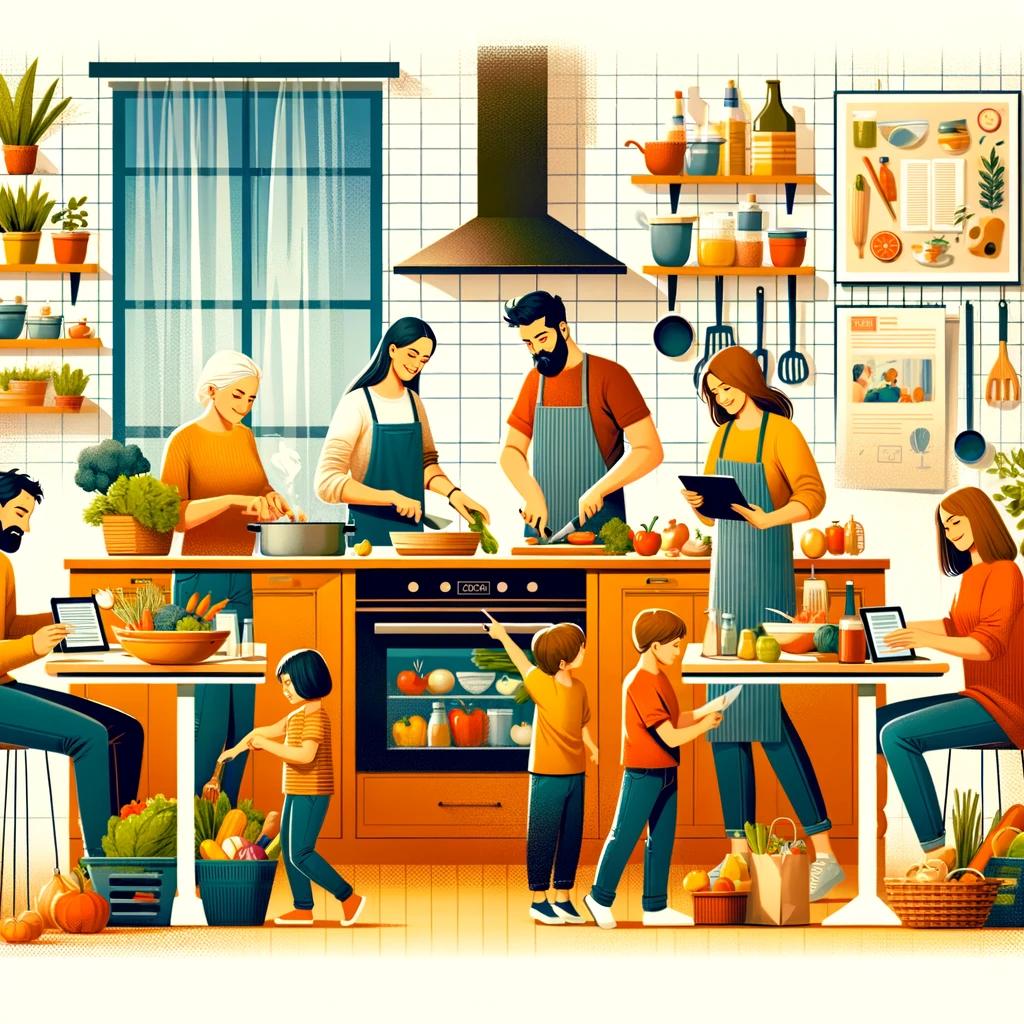 The Evolution of Gender Roles in Cooking and Grocery Shopping in the United States