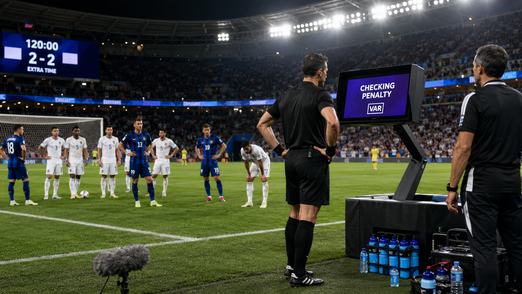 World Cup officials in focus as VAR, stoppage time and cooling breaks shape final group games