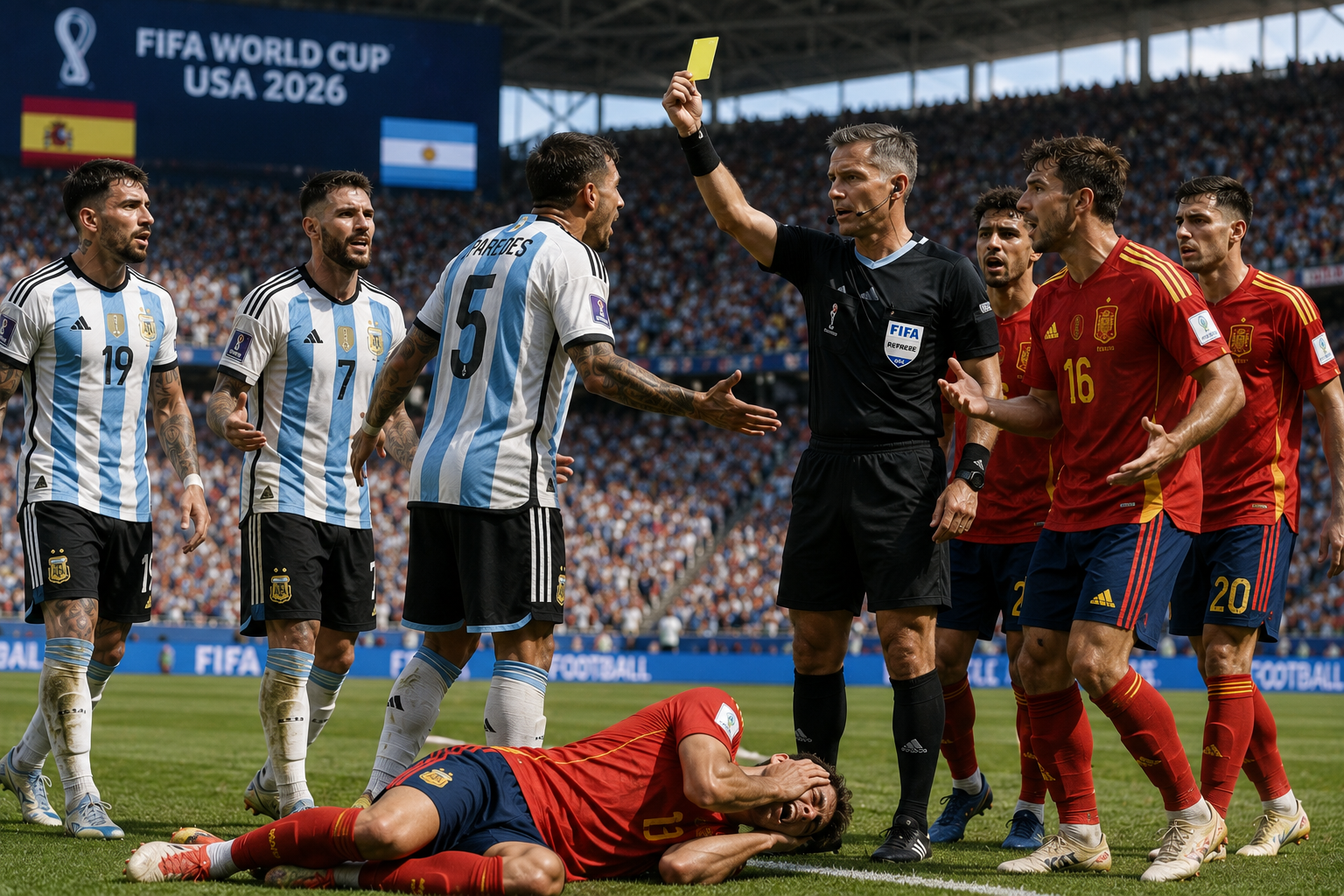 World Cup final referee analysis: Argentina’s defeat exposed the tournament’s separate disciplinary standard
